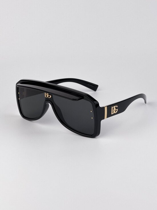 Dolce & Gabbana Women’s Sunglasses – Black Grey Shield (DG6205 501/87) main image 9